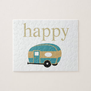 Happy Camper Personality Jigzaag Puzzle Legpuzzel