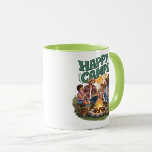 Happy Camper Peuter T-shirt (1) Mok (Voorkant rechts)