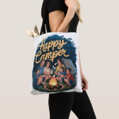 Happy Camper Peuter T-shirt (4) Draagtas (Dichtbij)