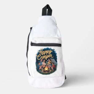 Happy Camper Peuter T-shirt (4) Sling Bag