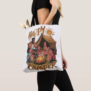 Happy Camper Peuter T-shirt (5) Draagtas