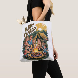 Happy Camper Peuter T-shirt (6) Draagtas