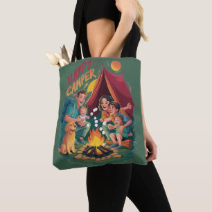 Happy Camper Peuter T-shirt (7) Draagtas