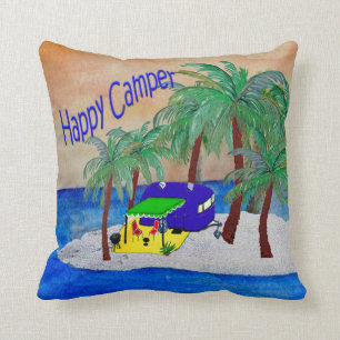 Happy Camper-pillow Kussen
