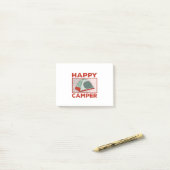 Happy Camper Post-it® Notes (Op bureau)