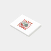 Happy Camper Post-it® Notes (Schuin)