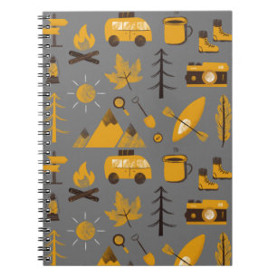 Happy Camper Spiral Carnet