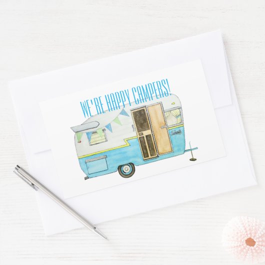 Happy Camper Stickers (Enveloppe)