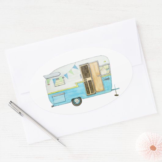 Happy Camper Stickers (Enveloppe)