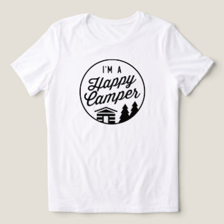 Happy Camper T-shirt - Damesmodel
