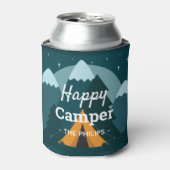 Happy Camper Tent en Mountains Blikjeskoeler (Blikje Voorkant)