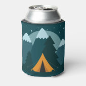 Happy Camper Tent en Mountains Blikjeskoeler (Blikje Achterkant)