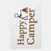 Happy Camper Theedoek (Verticaal)