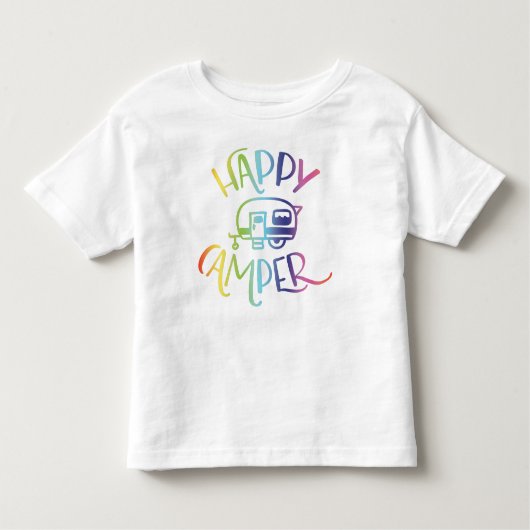 Happy Camper Top voor kinderen (Voorkant)