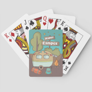 Happy Camper Trailer die kaarten afspeelt