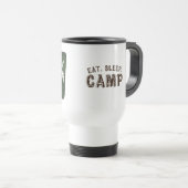 Happy Camper Travel Coffee Mug Reisbeker (Voorkant rechts)
