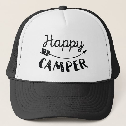 Happy Camper Trucker Pet (Voorkant)