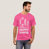 Happy Camper Tshirt Camping (Devant entier)