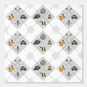 Happy Camper Wallpaper Behang (Voorkant)