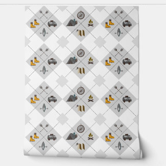 Happy Camper Wallpaper Behang