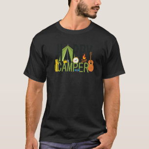 Happy Camper Wohnmobil en Camper T-shirt