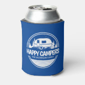 Happy Campers  Blue Camping Blikjeskoeler (Blikje Achterkant)
