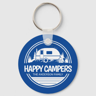 Happy Campers  Camping Sleutelhanger
