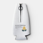 Happy Campers Camping Vacking Family Trip Custom Flesjeskoeler (Achterkant)