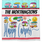 HAPPY CAMPERS DOUCHEGORDIJN (Voorkant)