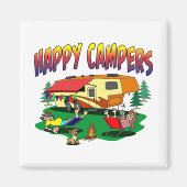 ***HAPPY CAMPER'S*** MAGNET (Devant)