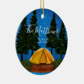 Happy Campers Personalized Family Ornament (Rechts)