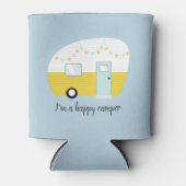 Happy Campers Retro  Koelbox Blikjeskoeler (Voorkant)