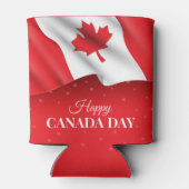 Happy Canada Day Blikjeskoeler (Achterkant)
