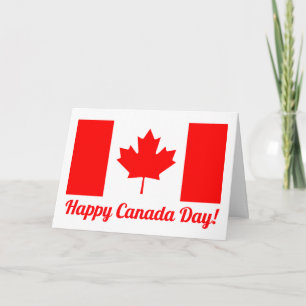 Happy Canada Day Canadees wenskaart Kaart