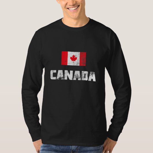 Happy Canada Day Canadian Flag Patriotic Mannen Wo T-shirt (Voorkant)