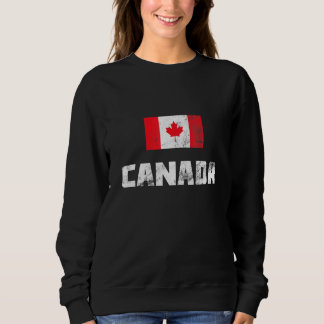 Happy Canada Day Canadian Flag Patriotic Mannen Wo Trui