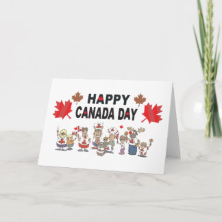 Happy Canada Day Kaart