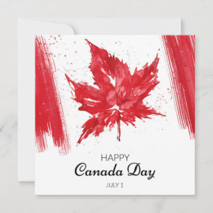 Happy Canada Day Kaart