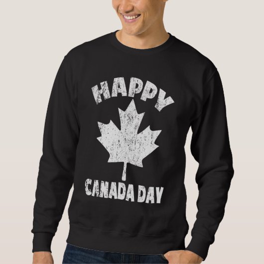 Happy Canada Day Maple Leaf Canada Day Kinder Todd Trui (Voorkant)