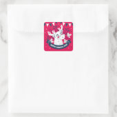 Happy Canada Day Square Sticker (Tas)