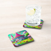 Happy Candyland Bier Onderzetter (Rechterzijde)