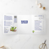 Happy 'Cappy' Steenbok Verjaardag Kaart (Binnen)