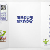 Happy 'Cappy' Steenbok Verjaardag Kaart (Binnenkant midden)