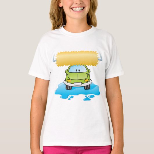 Happy Car Wash T-shirt (Voorkant)