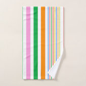 Happy Caribbean Fun Colors Bathroom Towel Sets (Serviette à main)