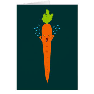 Happy Carrot-doodle-kunst