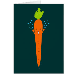 Happy Carrot-doodle-kunst