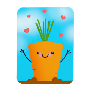 Happy Carrot Magneet
