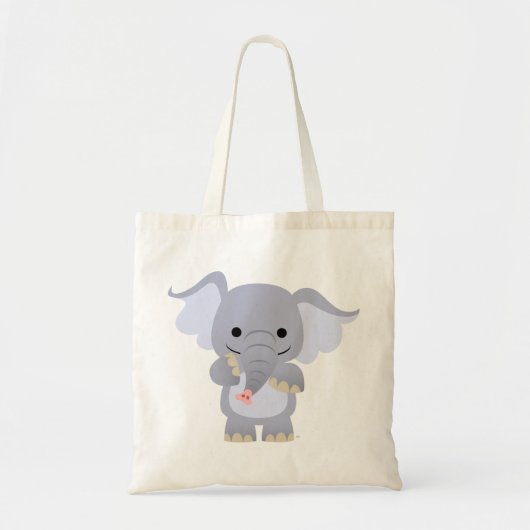 Happy Cartoon Elephant Sac (Devant)