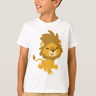 Happy Cartoon Lion Enfants T-shirt
